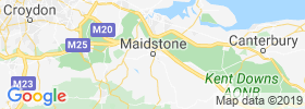 Maidstone map